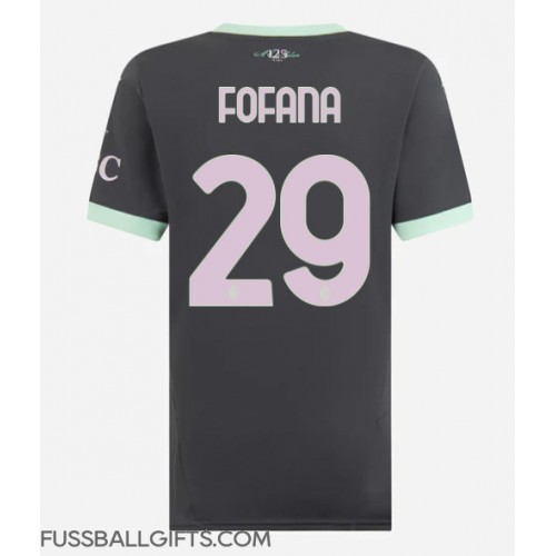 AC Milan Youssouf Fofana #29 Fußballbekleidung 3rd trikot Damen 2024-25 Kurzarm